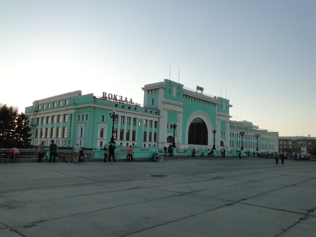 Bahnhof Novosibirsk 